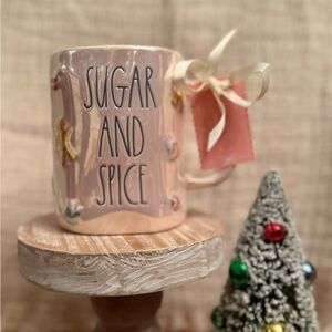 Rae Dunn Pink 'Sugar and Spice' Mug